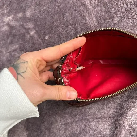 Dooney & Bourke Rich Brown Mini Bag - Picture 9 of 15